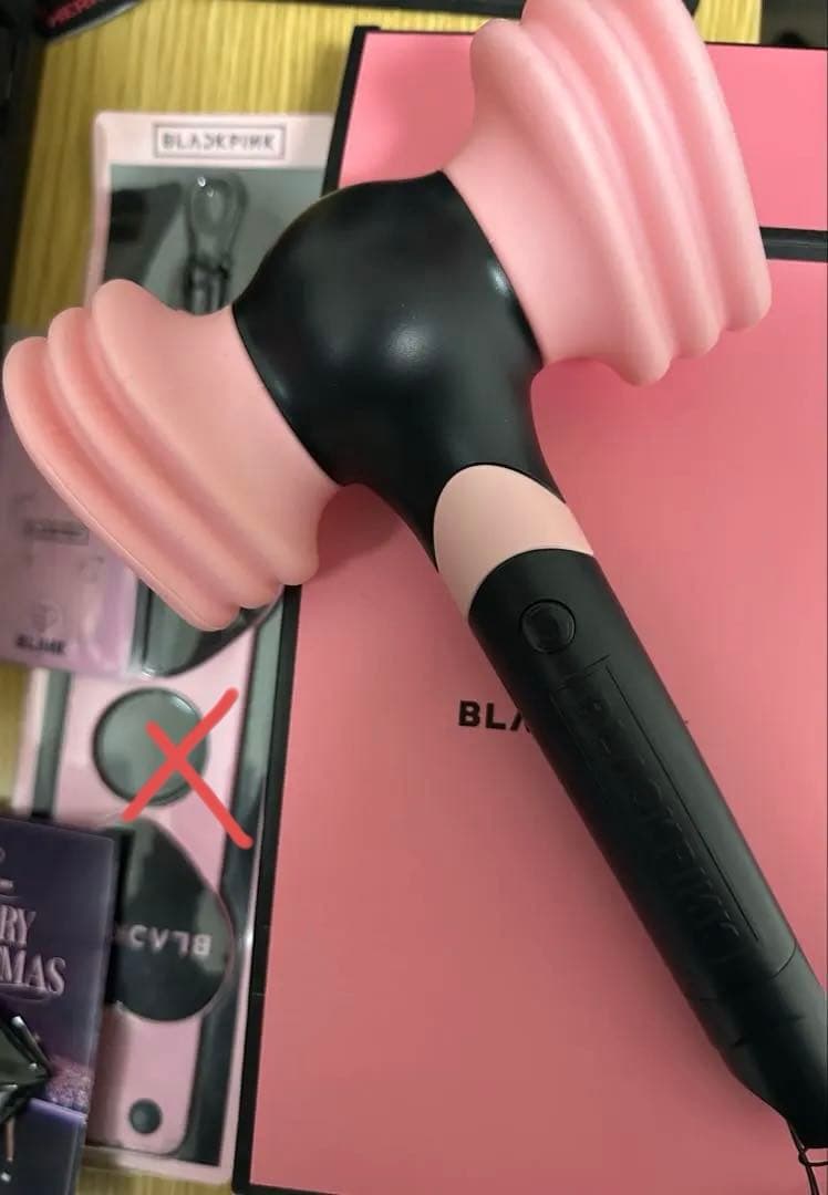 BLACKPINK ペンライト ライトスティックホルダー うちわ