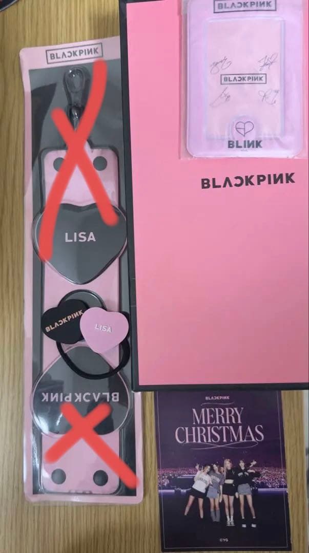 BLACKPINK ペンライト ライトスティックホルダー うちわ