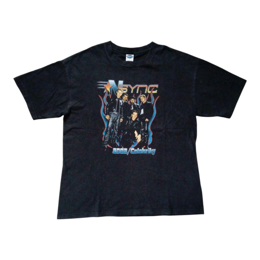 インシンク Celebrity ブラックTシャツ XL