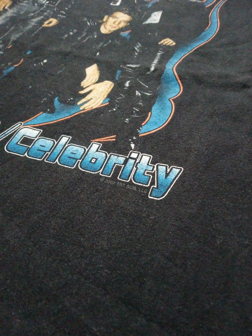 インシンク Celebrity ブラックTシャツ XL