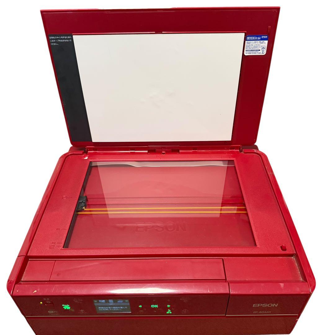 EPSON EP-804AR 赤 WiFi対応 複合機 現状品