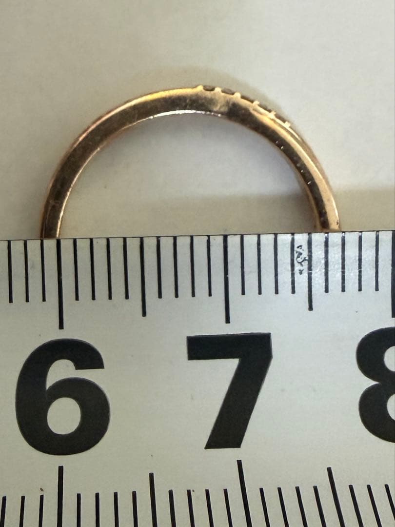 お値下げ中！　canal4℃ K10ピンクゴールド　サイズ9号