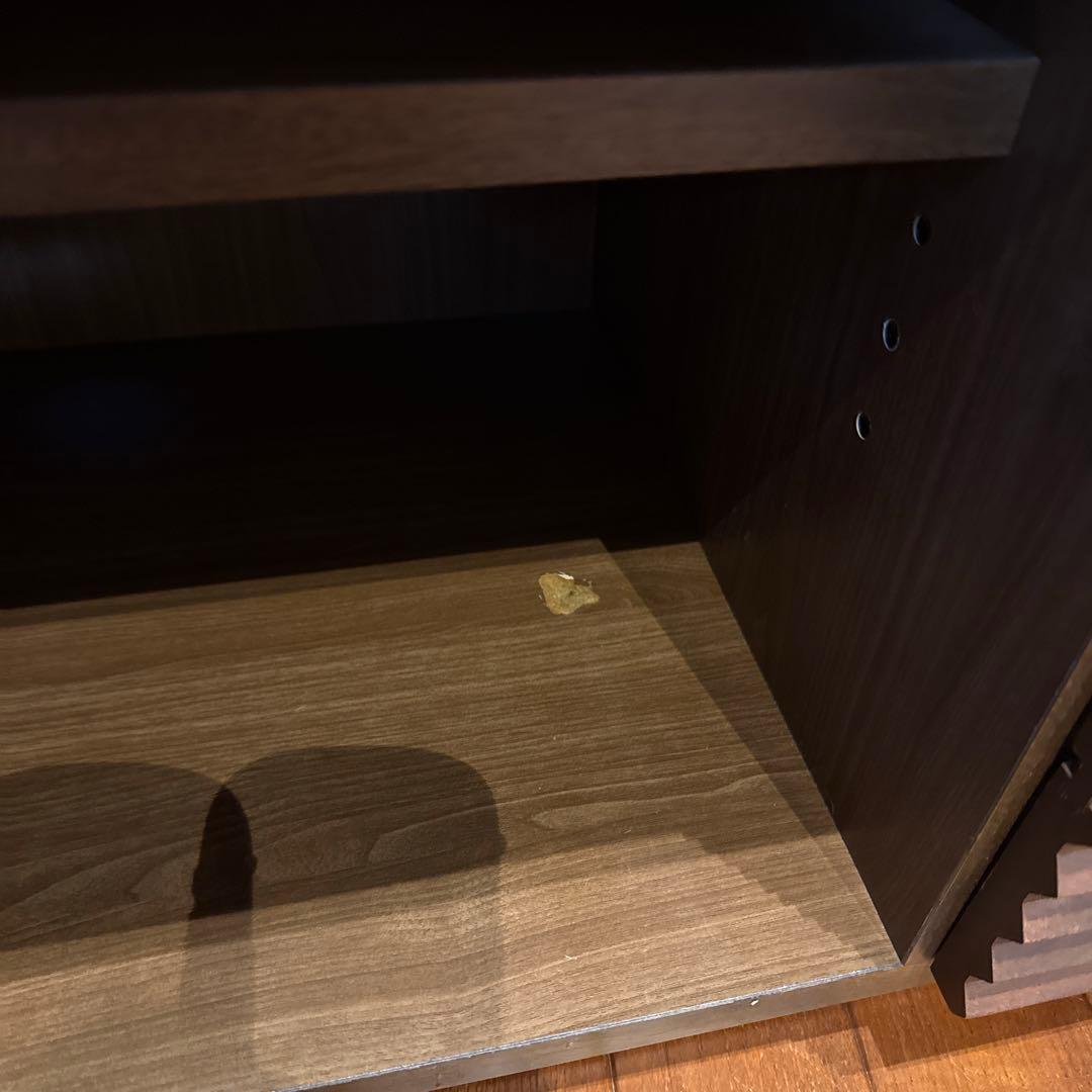 IDC大塚家具 木製スラットデザインテレビ台