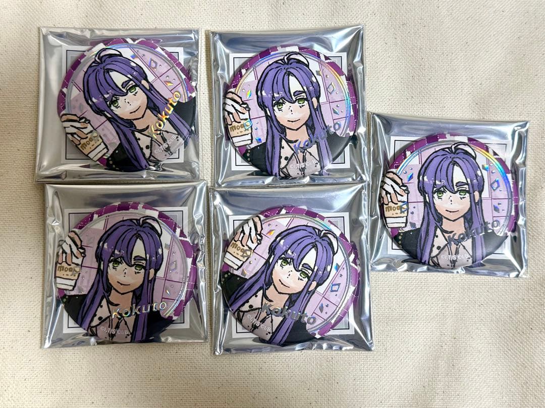 ジャックジャンヌ 4周年 缶バッジ 根地黒門 レア