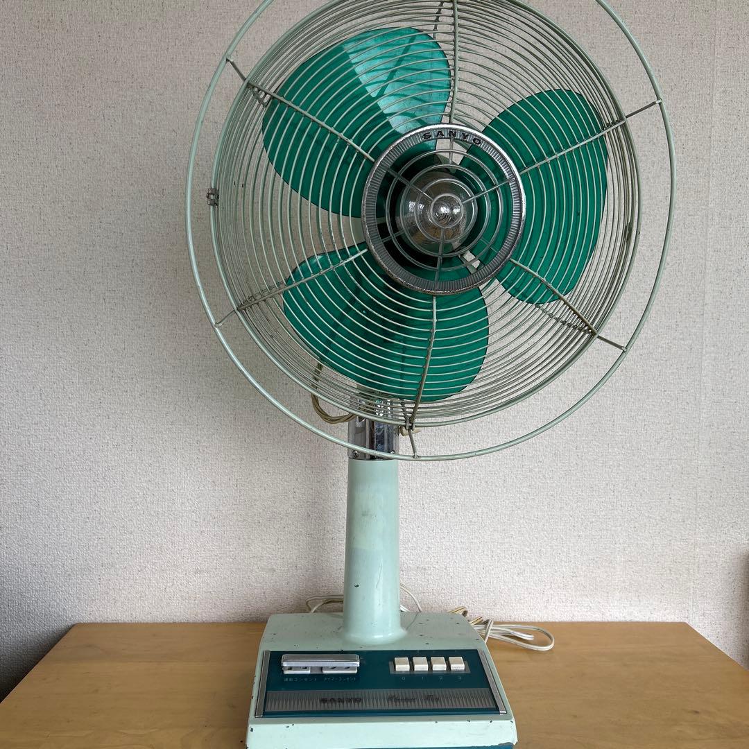 サンヨー　扇風機 昭和レトロ レトロ扇風機 当時物 中古現状★
