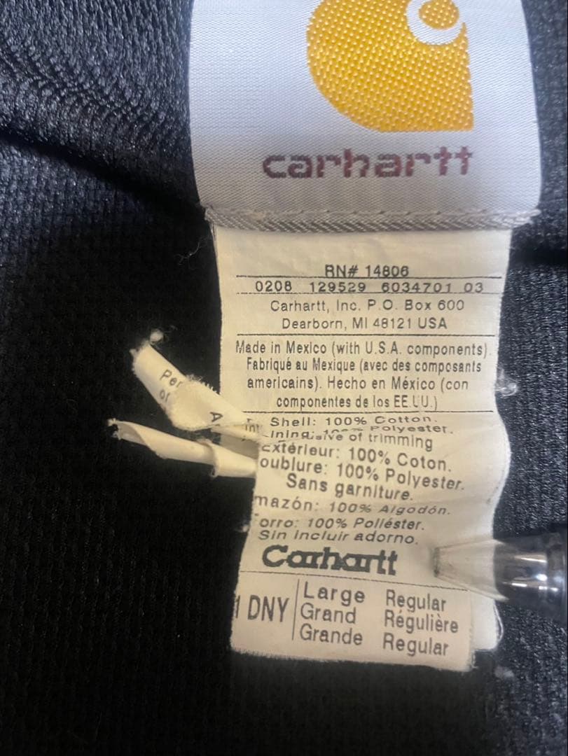 Carhartt アクティブジャケット ネイビー