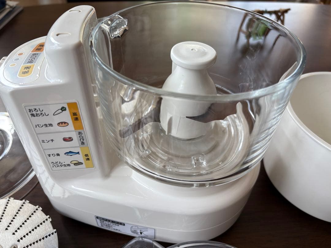 フードプロセッサー パナソニック MK-K61 スライサーセット