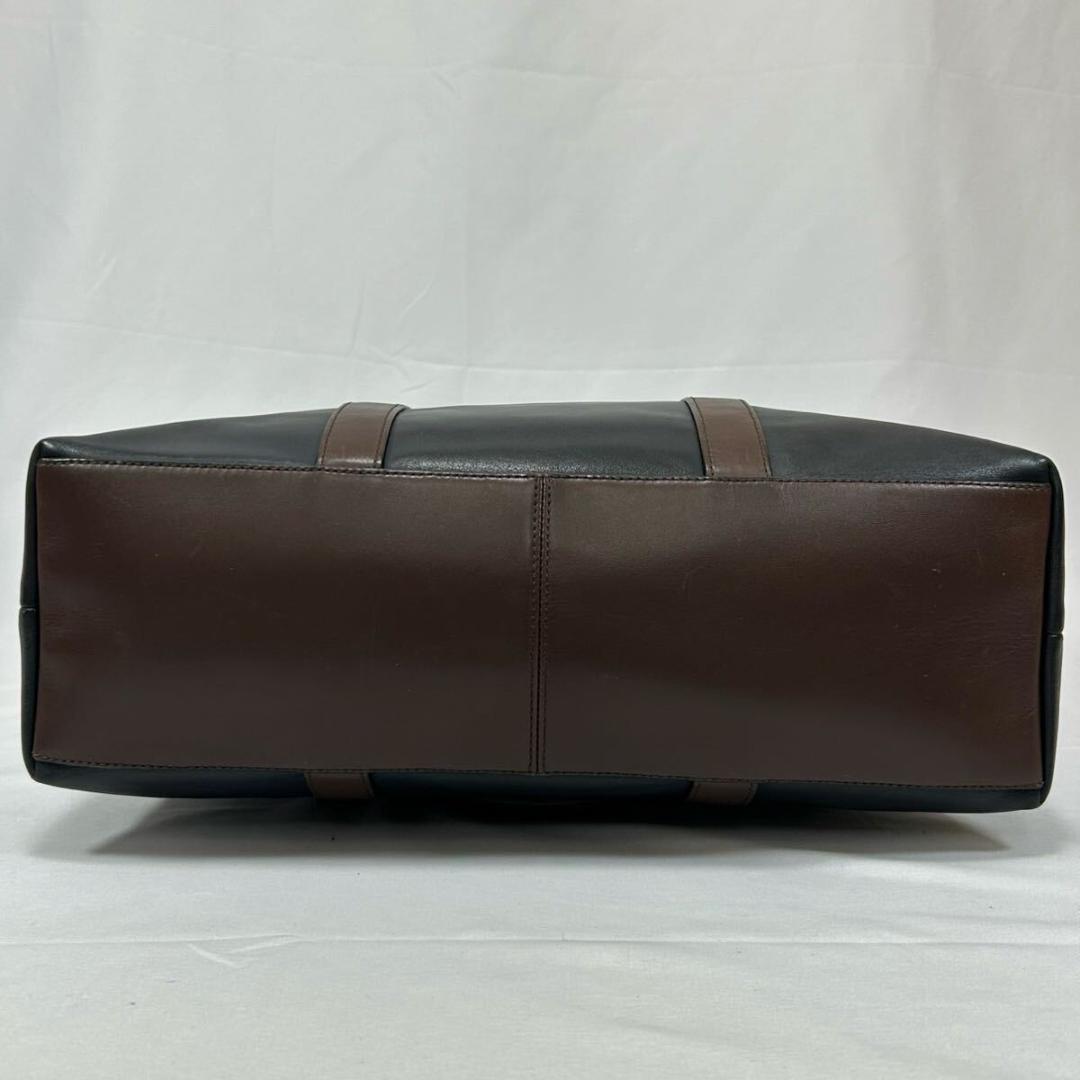 【極美品】コーチ メトロポリタン 2way ビジネスバッグ レザー A4可 茶