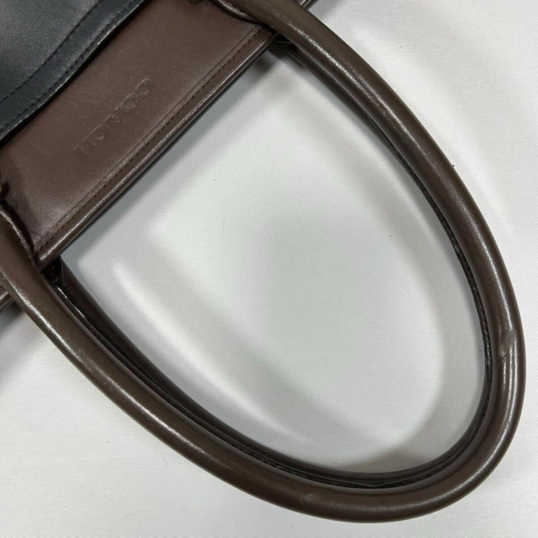 【極美品】コーチ メトロポリタン 2way ビジネスバッグ レザー A4可 茶