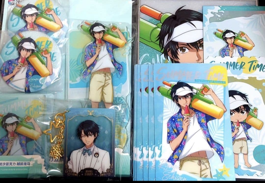 中国くじ 上海 テニスの王子様 越前リョーマセット