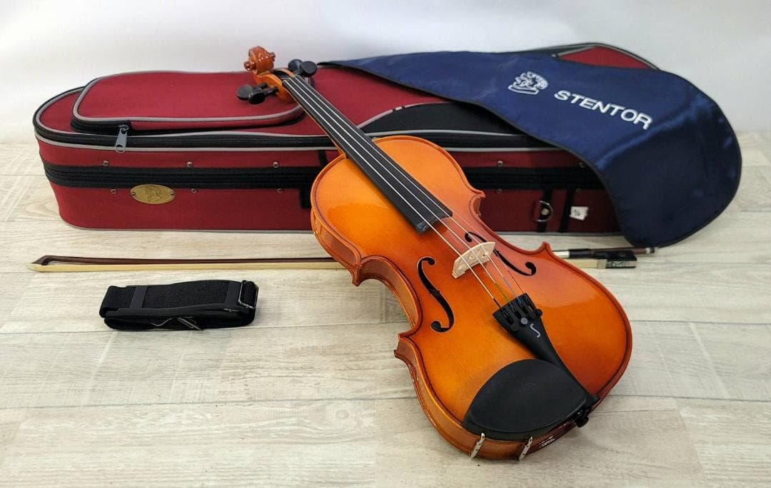 【概ね美品】STENTOR ステンター STUDENT Ⅱ バイオリン 4/4