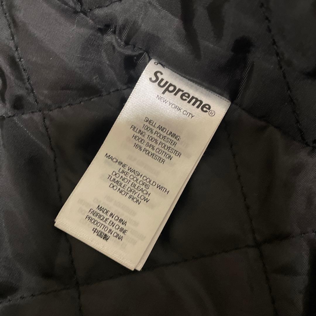Supreme 中綿ジャケット M 黒