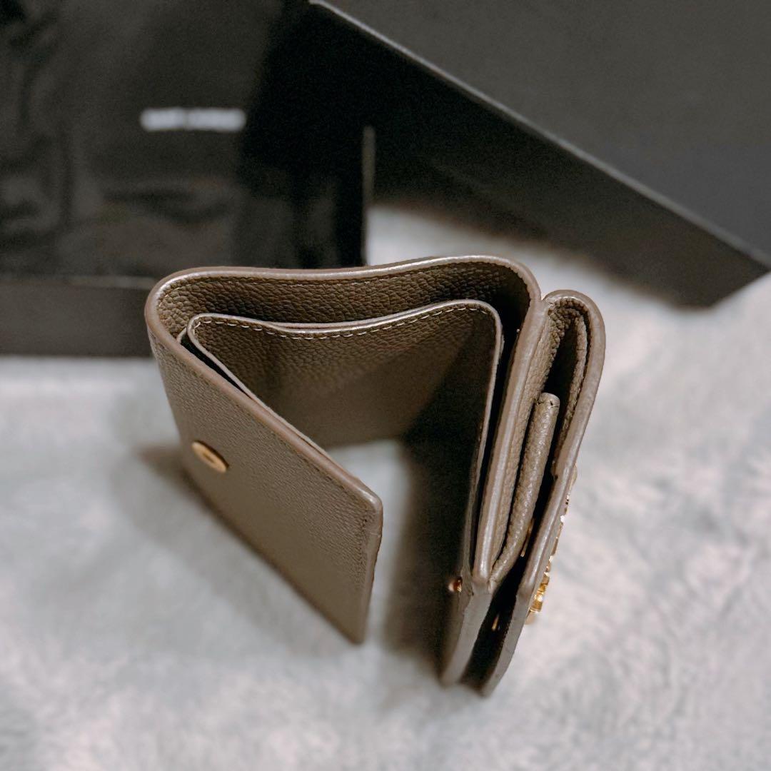 サンローラン　三つ折り財布