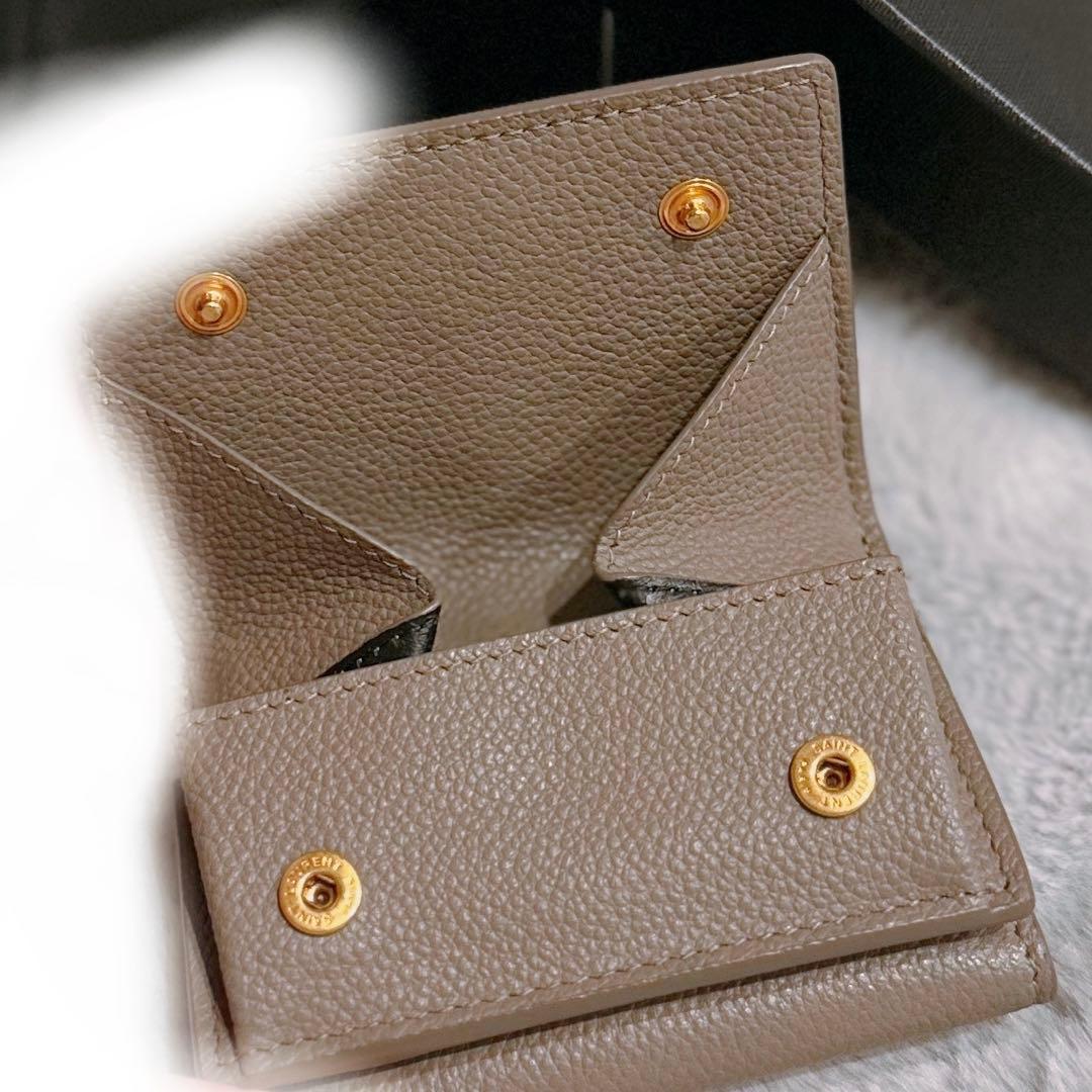 サンローラン　三つ折り財布