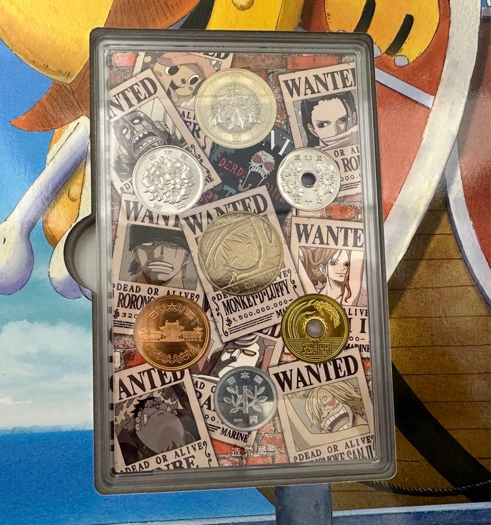 ☆ 【新品未開封】 ワンピース 貨幣セット2022 記念硬貨3個セット‼︎