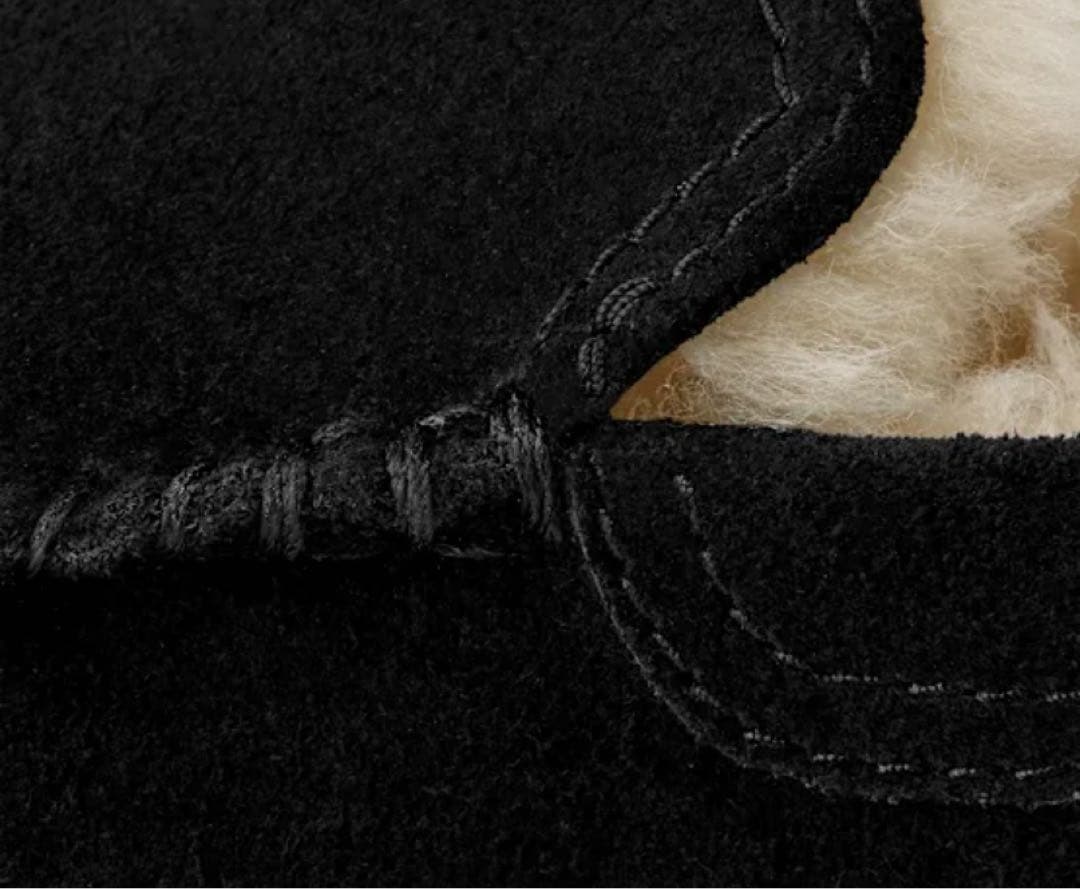 UGG ブラック モカシン