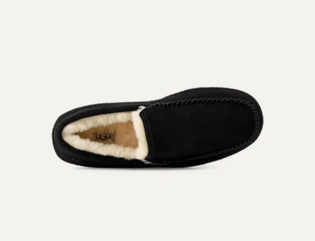 UGG ブラック モカシン