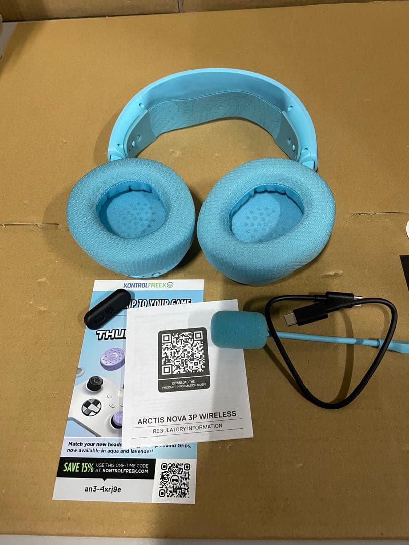 SteelSeries ゲーミングヘッドセット ヘッドホン Aqua