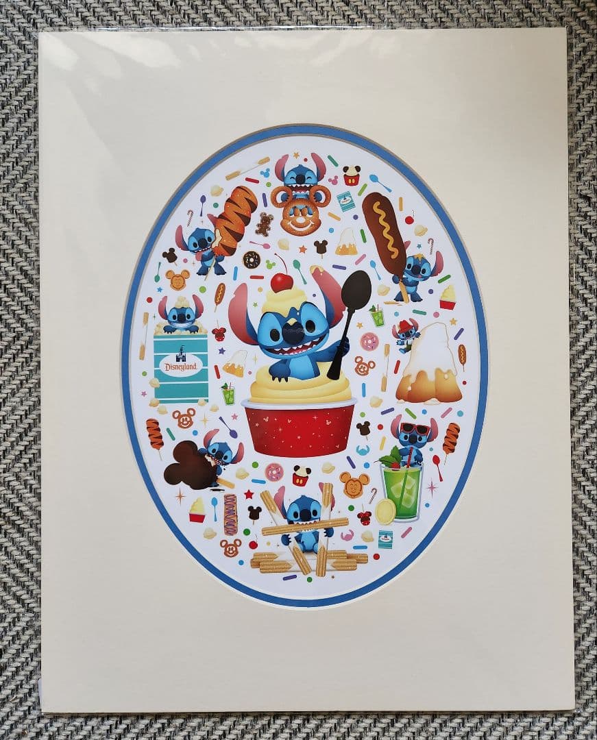 アメリカ ディズニースティッチ 印刷物