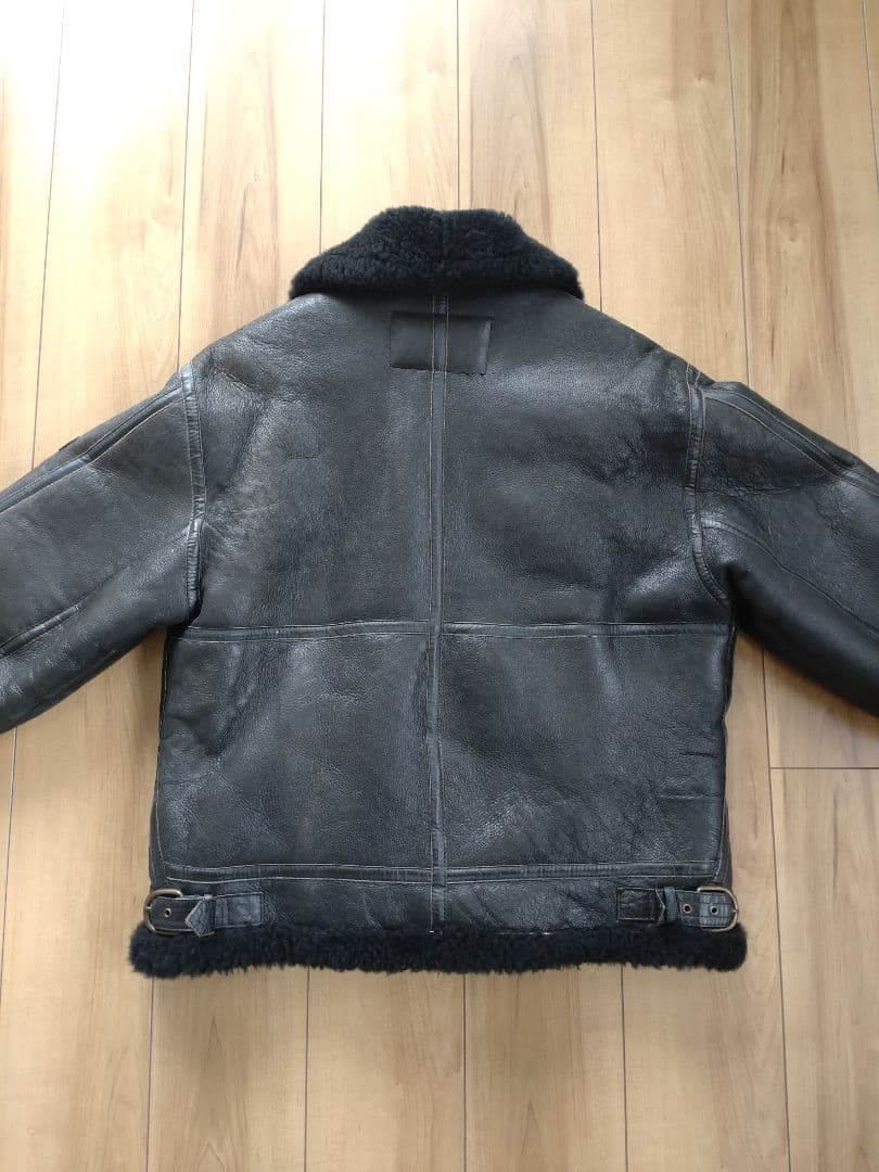 y*7様 ハーレーダビッドソン B-3 レザー ボアジャケット シープスキン X