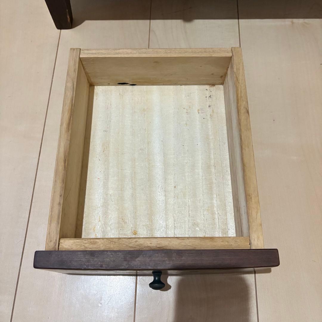 曙工芸 曙 キャビネット サイドボード 電話台　ステンドグラス　レトロ