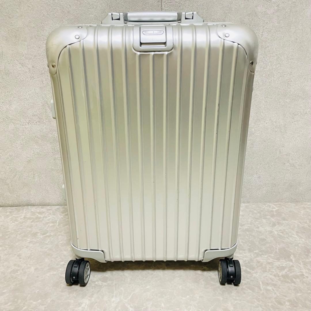 美品 RIMOWA リモワ トパーズ スーツケース アルミ 923.52 32L