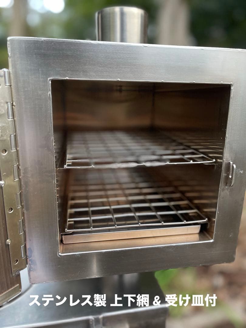 美品 WINNERWELL x テンマクデザイン ウッドストーブ パイプオーブン