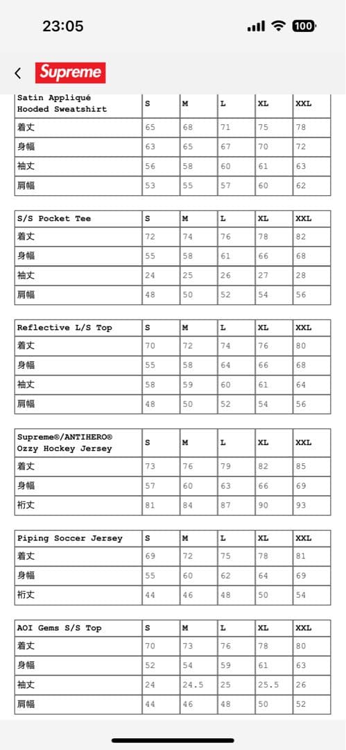 Supreme ロングスリーブTシャツ ブラック