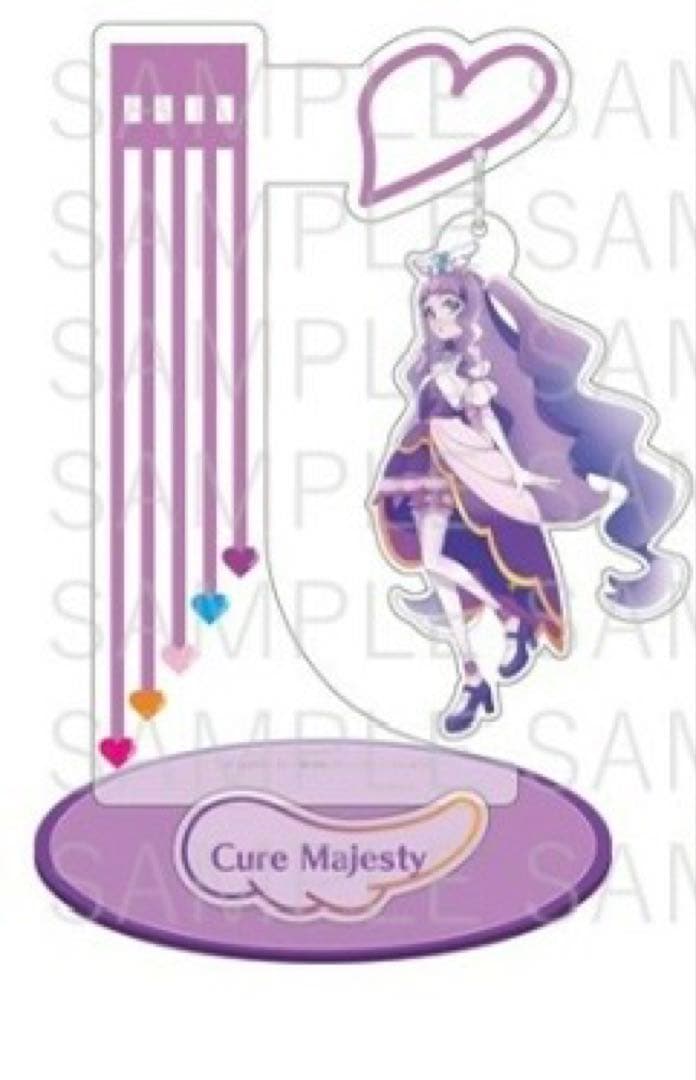 ひろがるスカイ！プリキュア　シャープ　コラボ　ゆらゆらアクスタ　マジェスティ