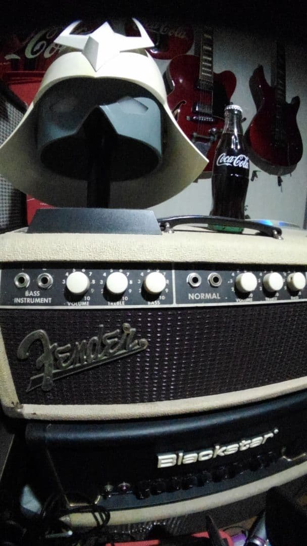 ジャンク、フェンダーベースマン、アンプ