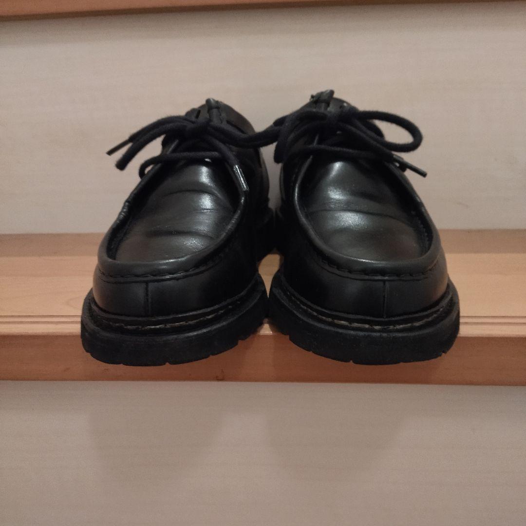 バーウィック　チロリアンシューズ　25.5㎝（UK６ 1/2）ブラック黒　革靴