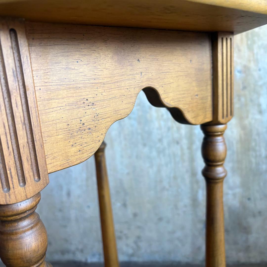 karimoku カリモク　オクタゴンサイドテーブル　フラワースタンド　花台