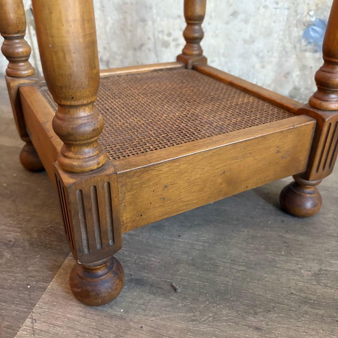 karimoku カリモク　オクタゴンサイドテーブル　フラワースタンド　花台