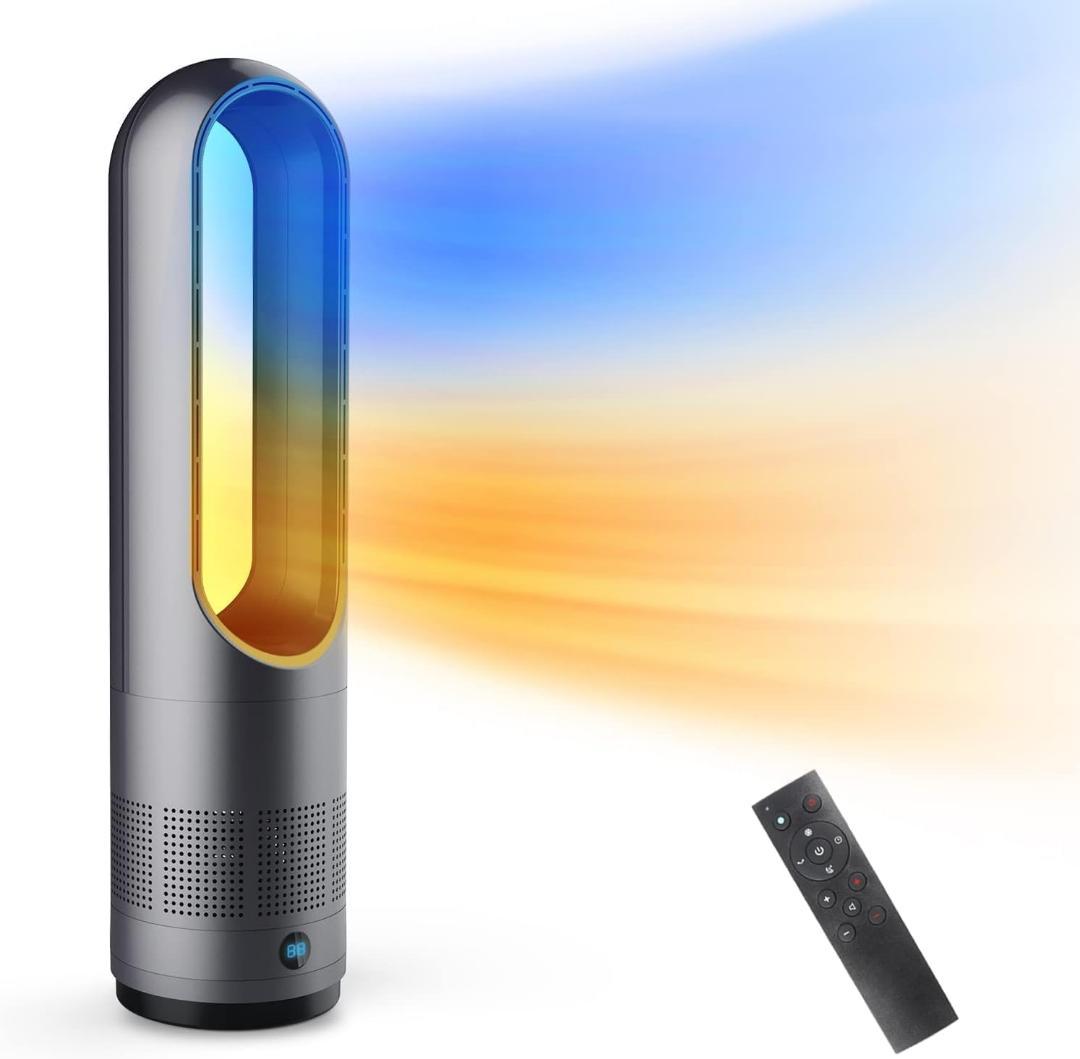 扇風機　サーキュレーター 冷暖兼用 省エネ セラミックヒーター 扇風機 羽根なし