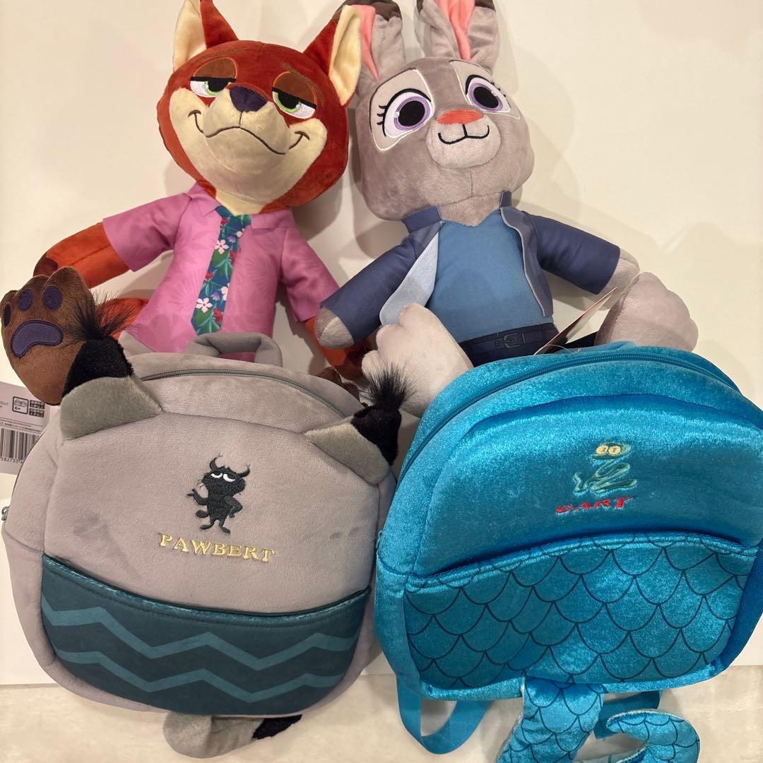 ズートピア 2 Lぬいぐるみ　リュック