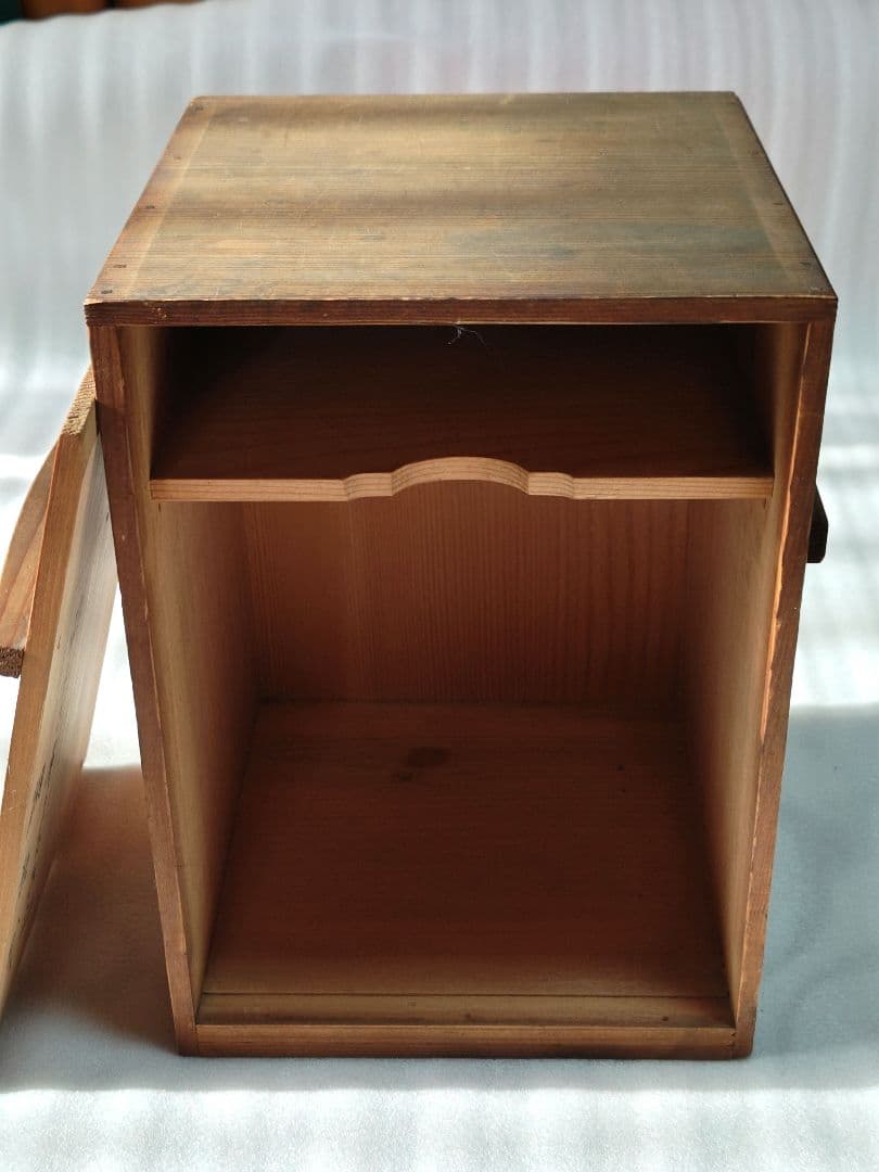 蒔絵付　三宝　三つ組み盃セット　花月堂　木箱入り　漆塗り