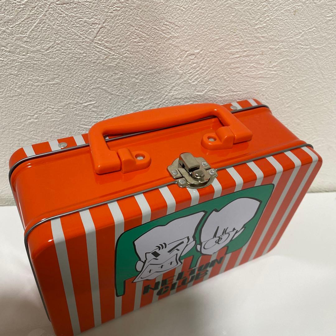 激レア！未使用品　ねるとん紅鯨団　缶　バッグ　とんねるず　バレンタインハウス　7