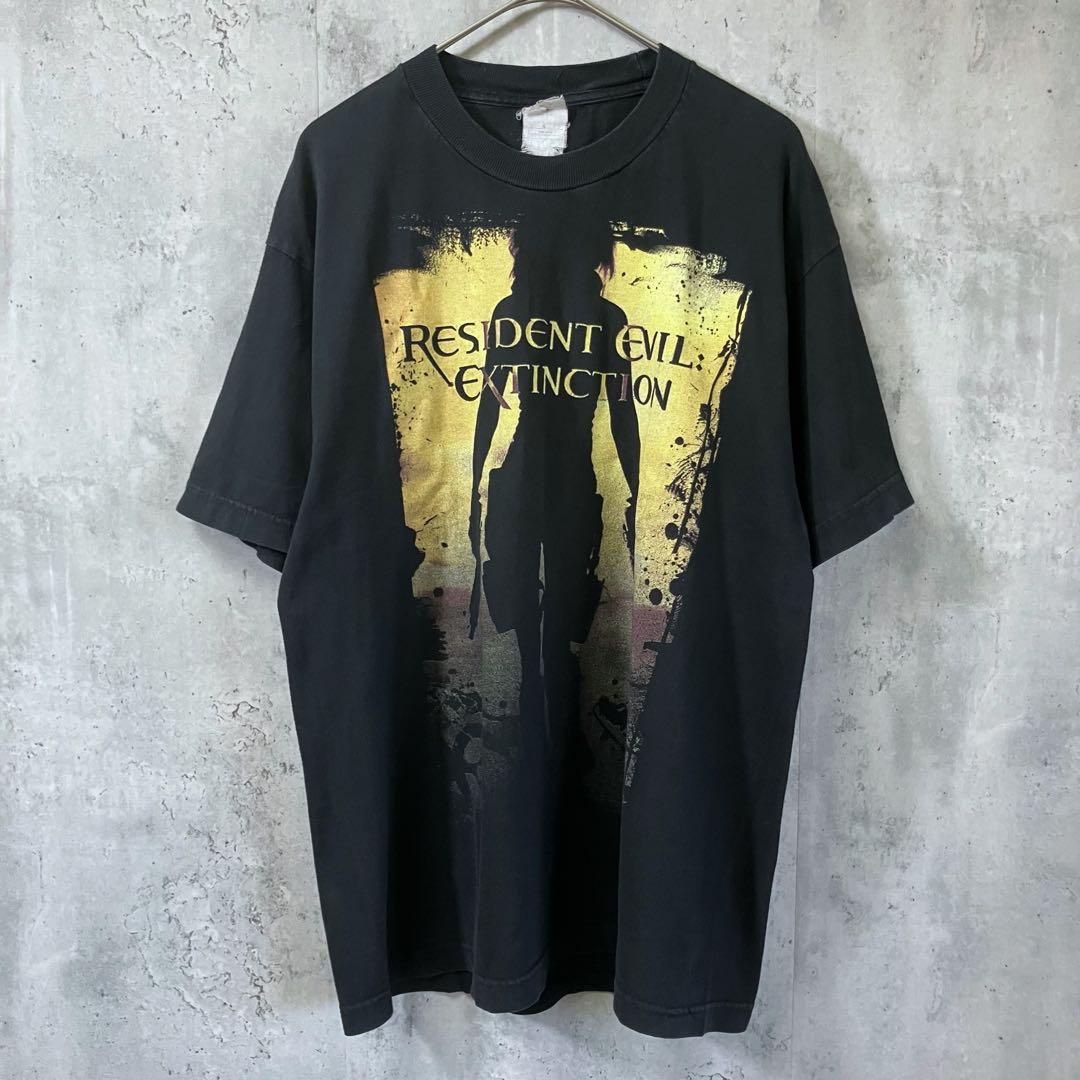 【L/XL】00s バイオハザード3 ゲーム 映画 Tシャツ ヴィンテージ