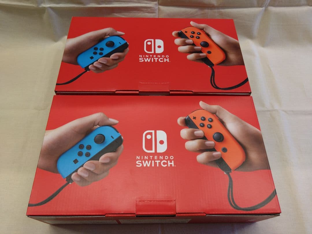 新品 任天堂Switch バッテリー強化版２台