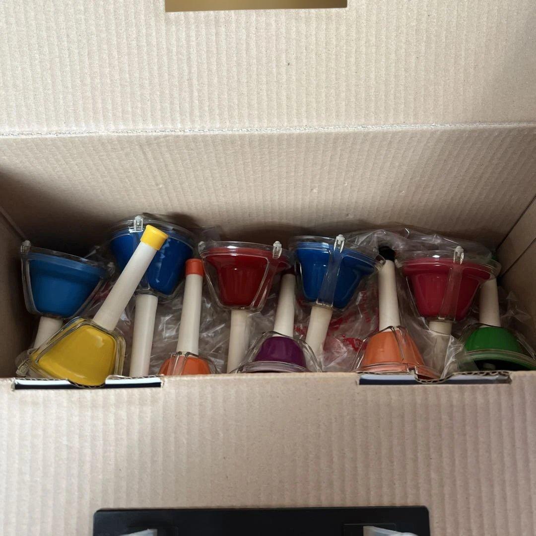 ま*ん様 キョーリツ ベルコーラス マルチカラー 20音タッチ式ハンドベル MB