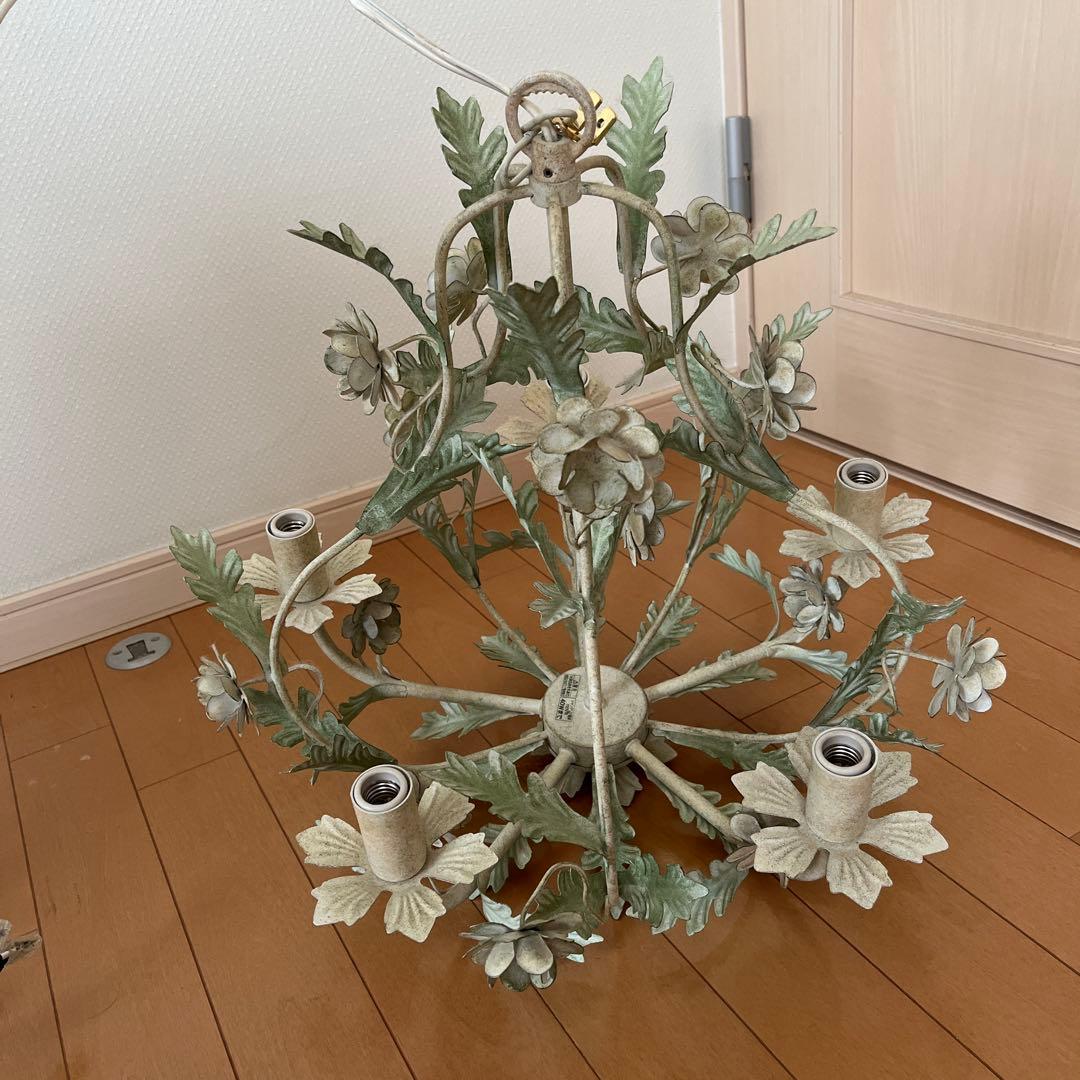 天井吊下型　白熱灯　アンティークシャンデリア　Maliarda（マリアルダ）