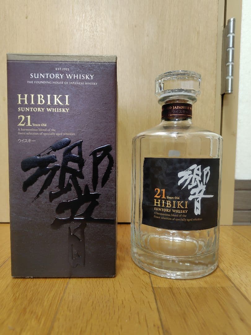 【空瓶】サントリー ウイスキー 響21年