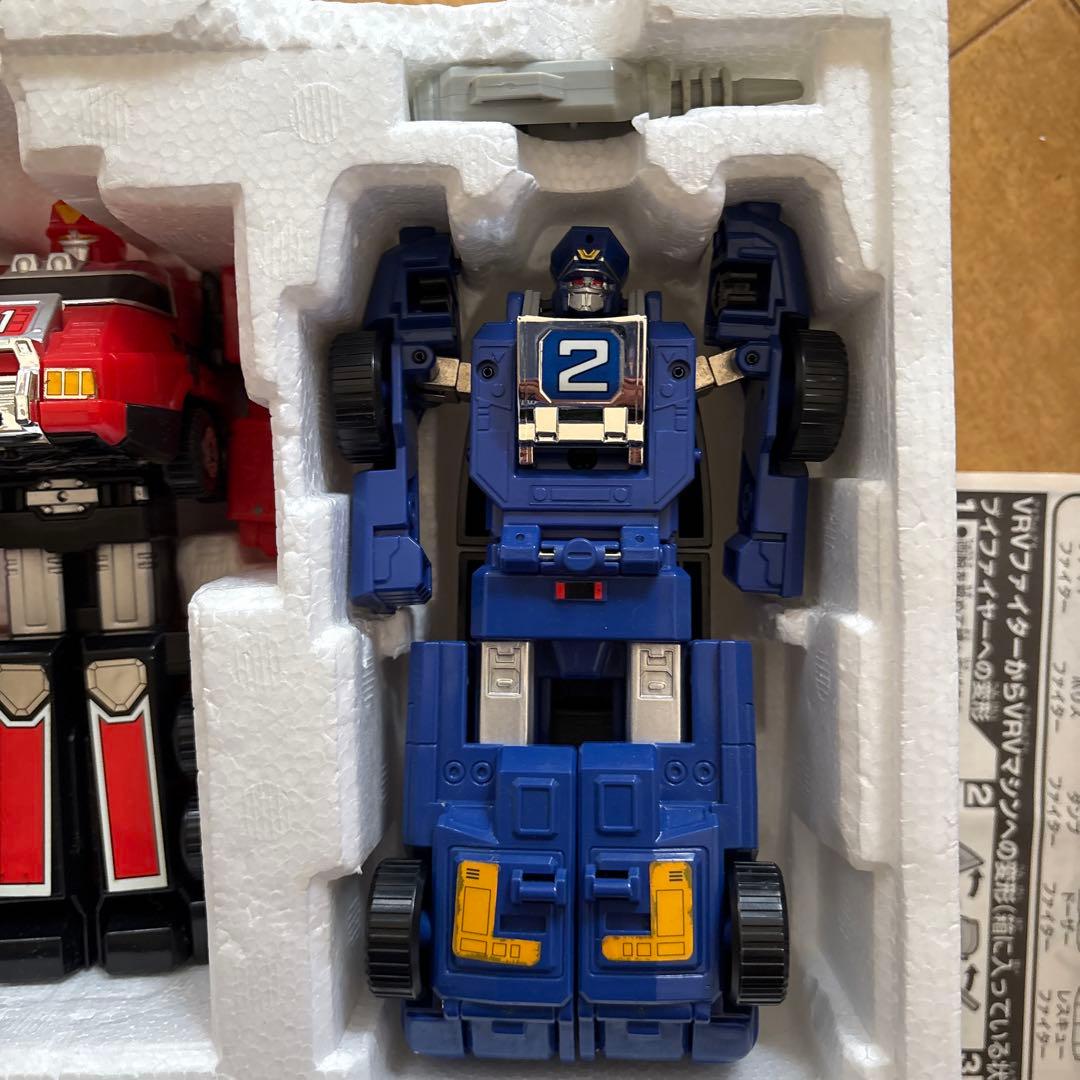 DX VRVロボ 激走戦隊カーレンジャー 超合金 バンダイ