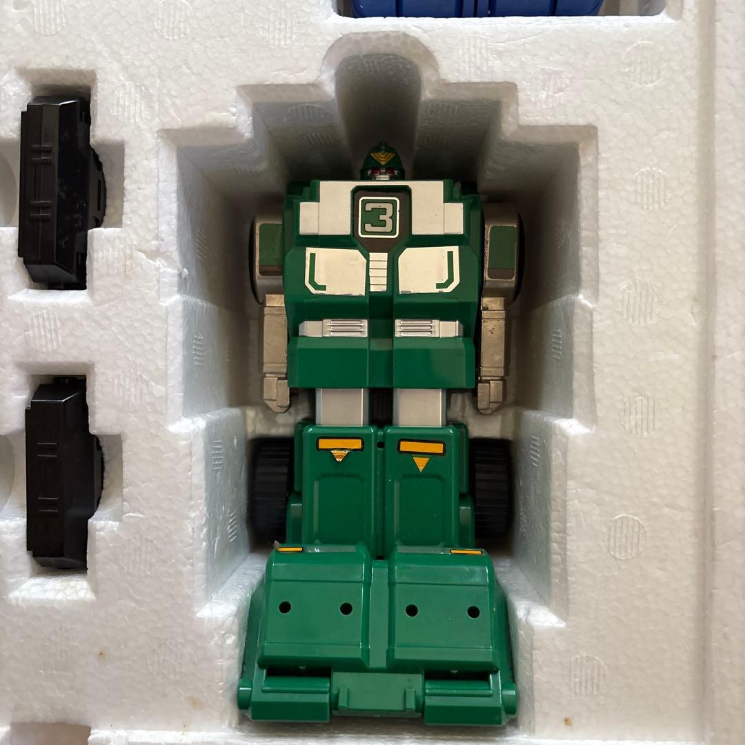 DX VRVロボ 激走戦隊カーレンジャー 超合金 バンダイ