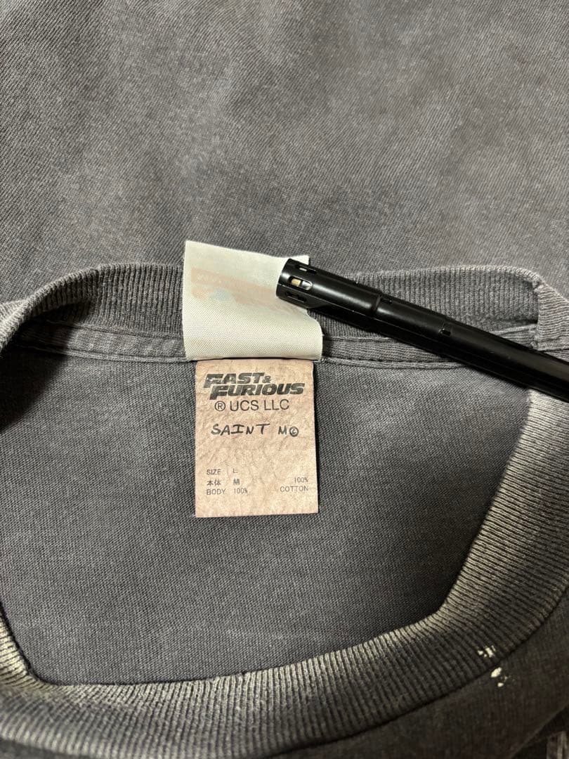 トップス SAINT Mxxxxxx x FAST AND FURIOUS SS Tee