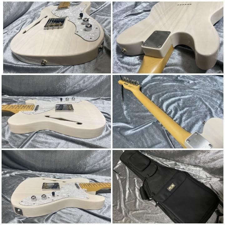 美品 FUJIGEN フジゲン NTL102 テレキャスターシンライン アッシュ