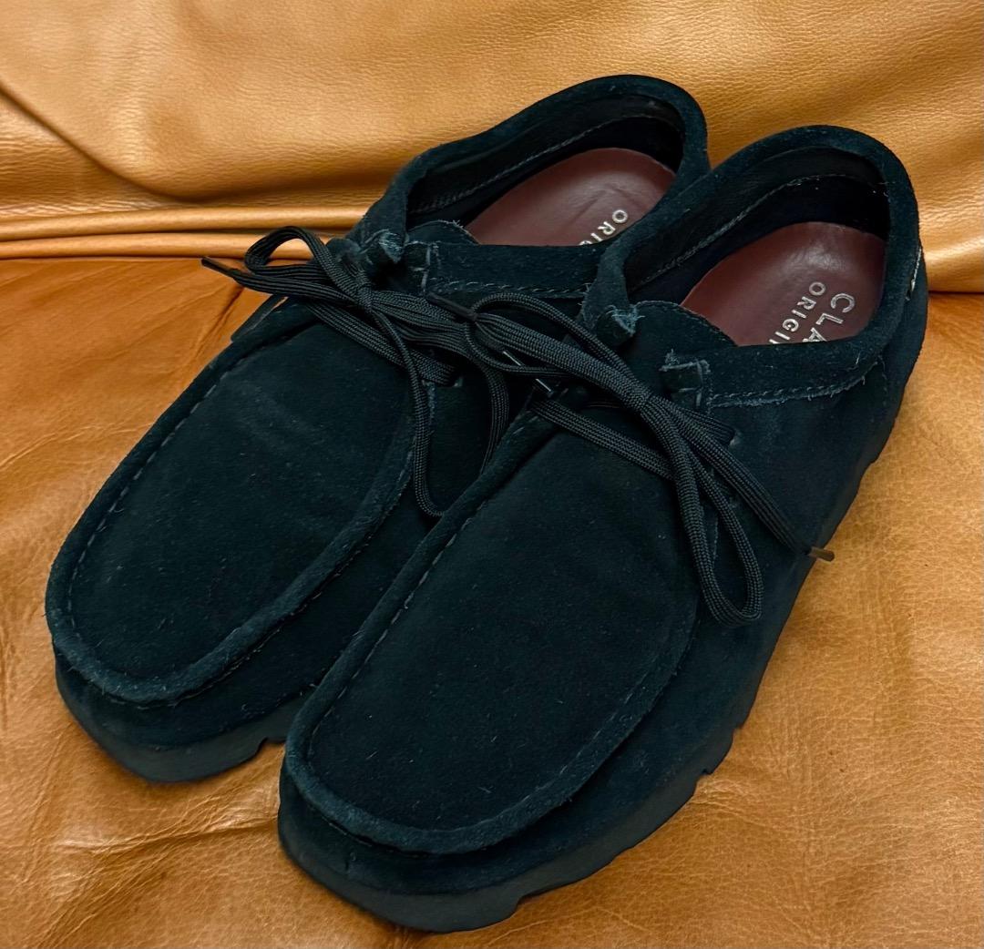 美品 CLARKS クラークス ワラビー GTX ゴアテックス UK8