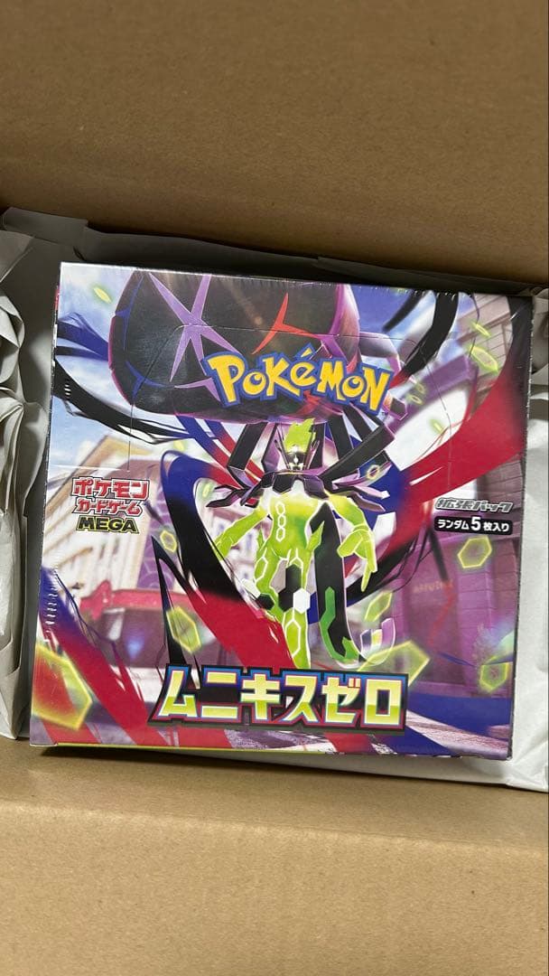 ポケモンカードゲーム ムニキスゼロ BOX シュリンク付き