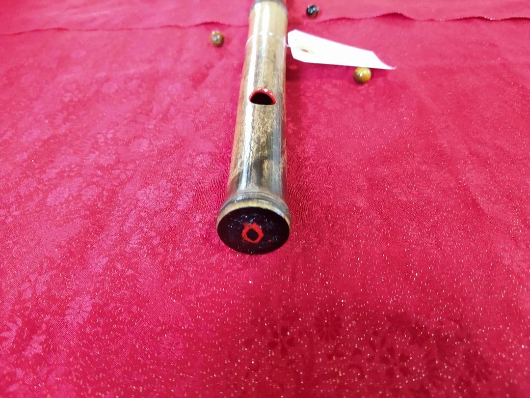 61 吹きやすさ抜群 和笛 眞笛 竹笛 古典調七穴０本調子 根岸篠笛工房