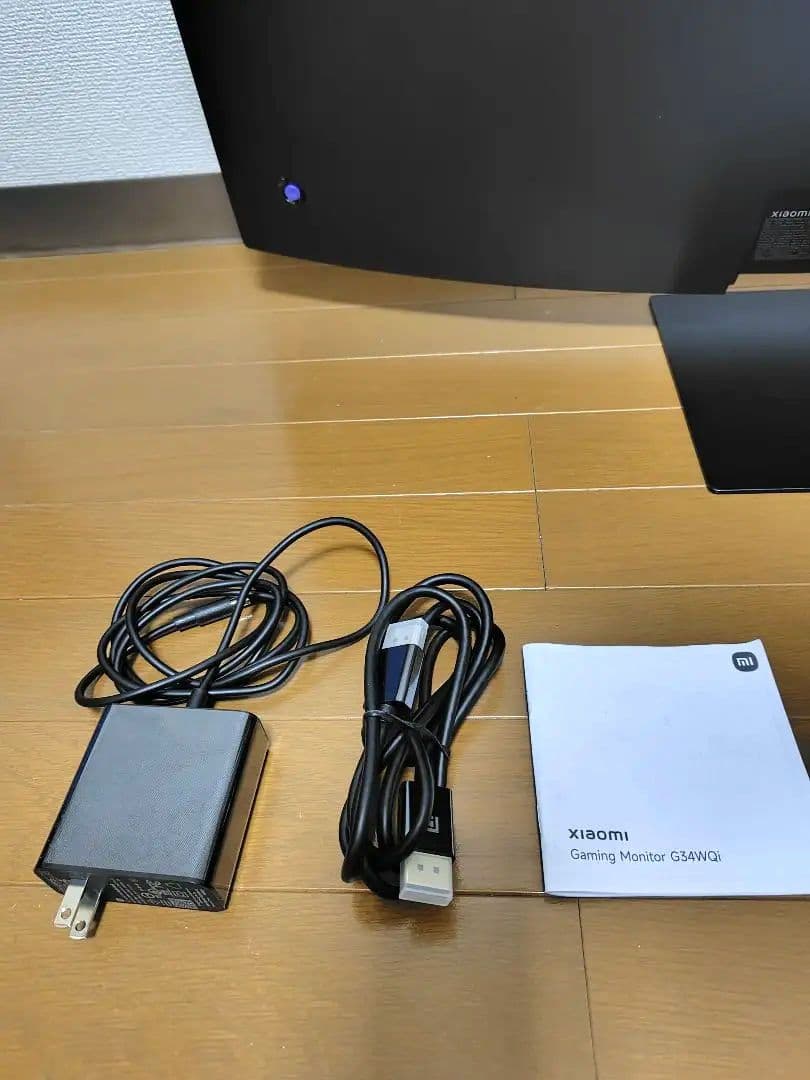 2025年8月購入品　Xiaomi ゲーミングモニター G34WQi 34インチ